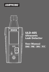 Thumbnail of document Manual - ULD-405 Ultrasonic Leak Detector